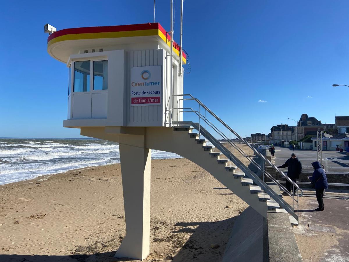 L'Appart' Du Bord De Mer 150M De La Plage Lion-sur-Mer Zewnętrze zdjęcie